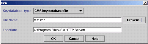 key database file