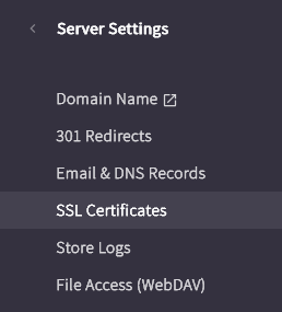 Generate CSR - Click on SSL Certificates