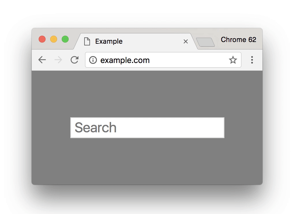 http search chrome 62