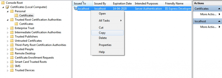 How to Enable SSL in Visual Studio for a .NET Project