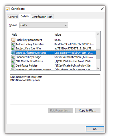 file based validation method for wildcard SSL certificate will be no longer vaild -ssl2buy