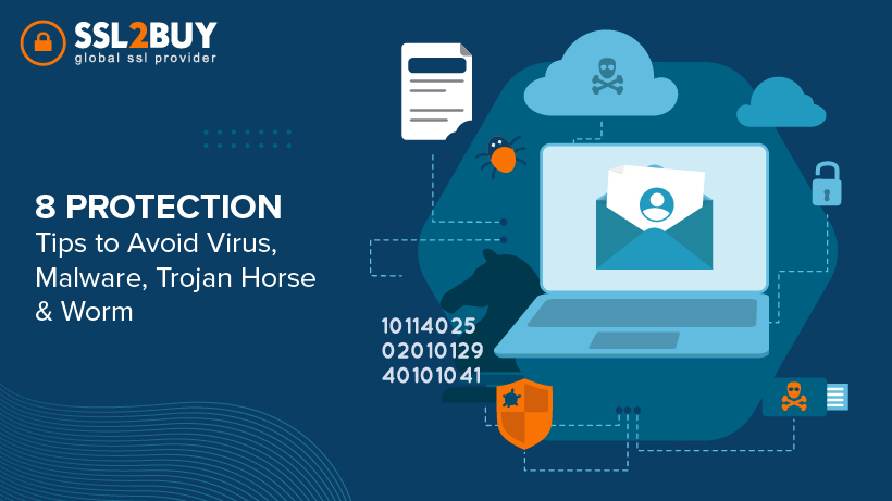 8 Protection Tips to Avoid Virus, Malware, Trojan Horse & Worm
