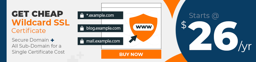 Get Cheap Wildcard SSL