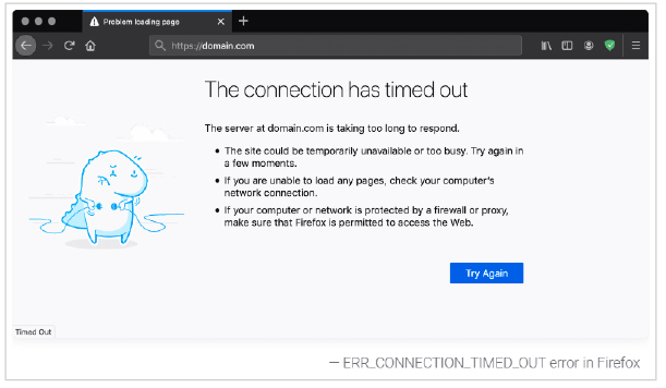 ERR CONNECTION TIMED OUT': o que é e como resolver