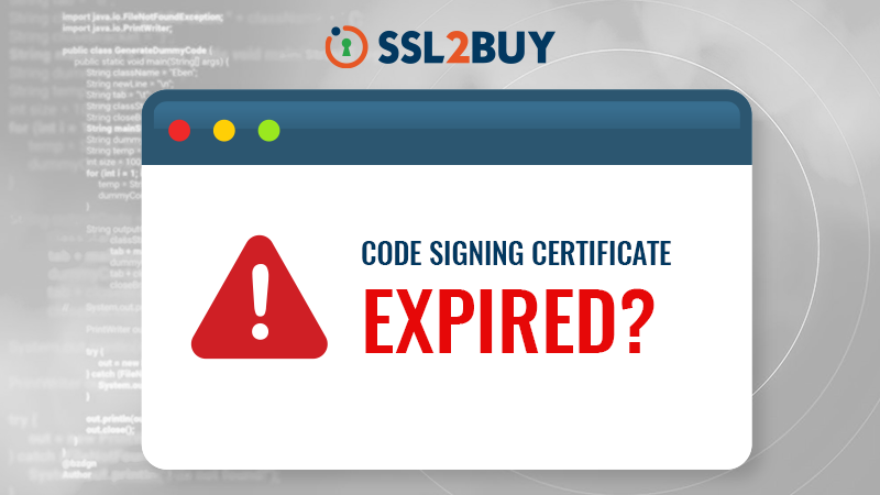 Fix Code Signing Certificate Expiration Issues